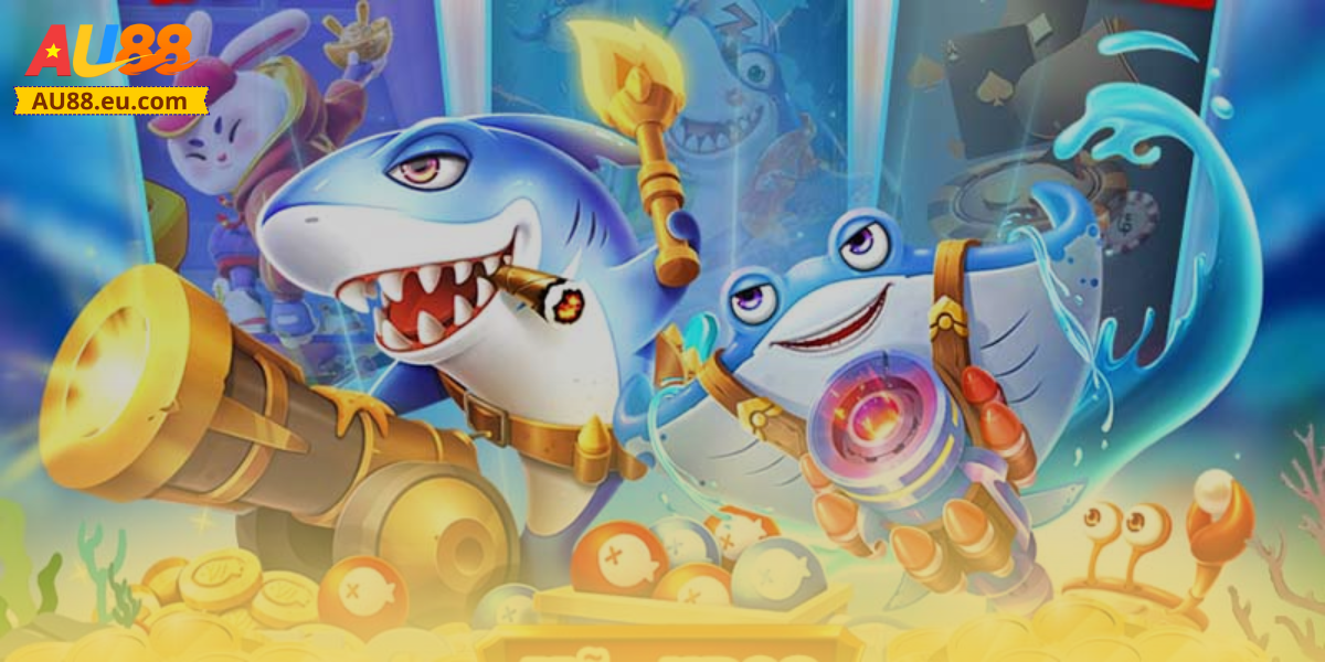 Bắn Cá CQ9 Au88: Săn Cá Đơn Giản Nhưng Đầy Kịch Tính 2 Những tựa game bắn cá hấp dẫn tại sảnh Bắn Cá CQ9